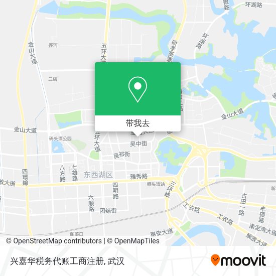 兴嘉华税务代账工商注册地图