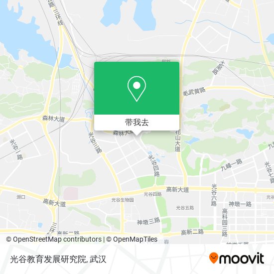 光谷教育发展研究院地图