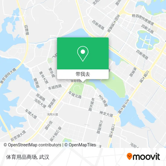 体育用品商场地图