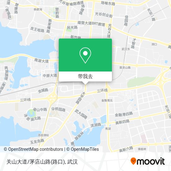 关山大道/茅店山路(路口)地图