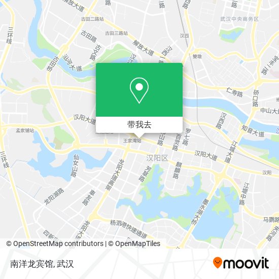 南洋龙宾馆地图