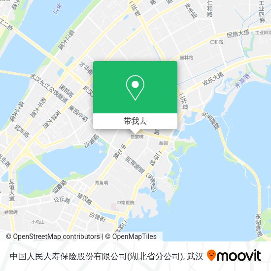 中国人民人寿保险股份有限公司(湖北省分公司)地图