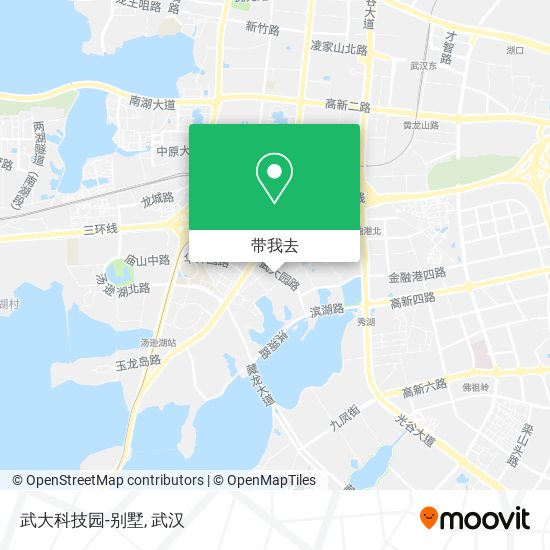 武大科技园-别墅地图