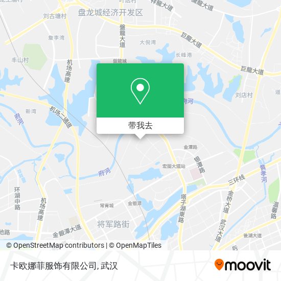 卡欧娜菲服饰有限公司地图