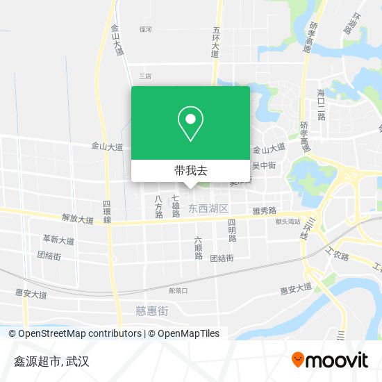 鑫源超市地图