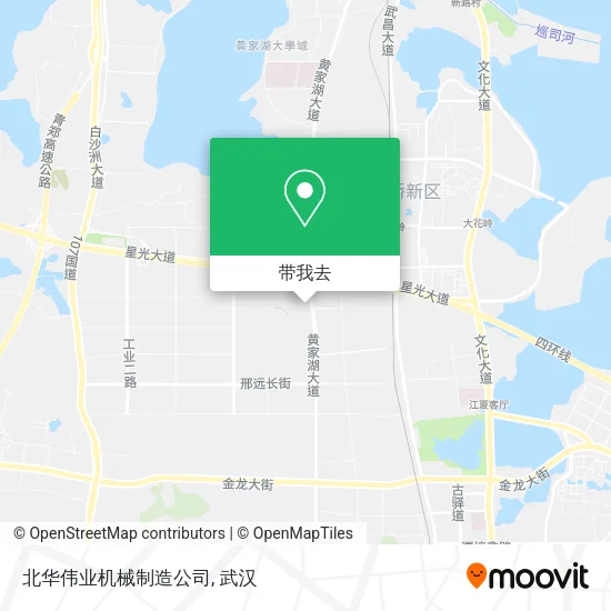 北华伟业机械制造公司地图