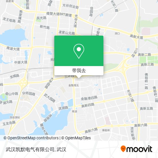 武汉凯默电气有限公司地图