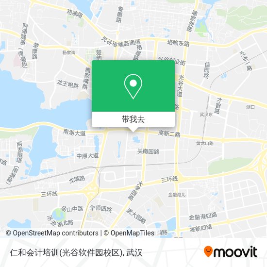 仁和会计培训(光谷软件园校区)地图