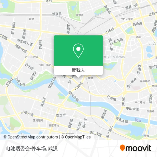 电池居委会-停车场地图