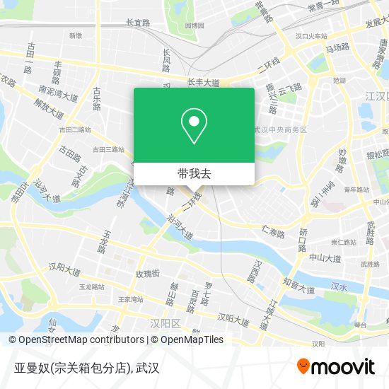 亚曼奴(宗关箱包分店)地图