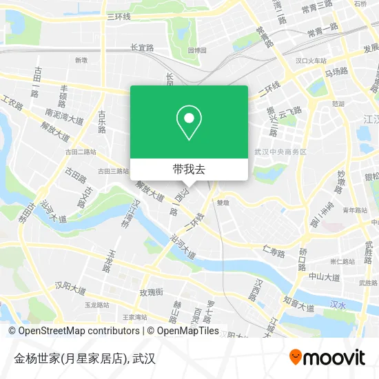 金杨世家(月星家居店)地图