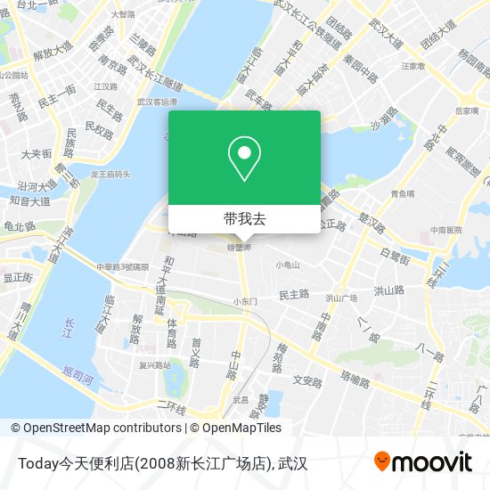 Today今天便利店(2008新长江广场店)地图