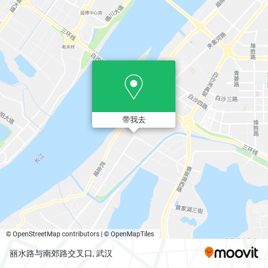 丽水路与南郊路交叉口地图