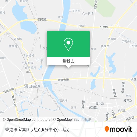 香港漆宝集团(武汉服务中心)地图