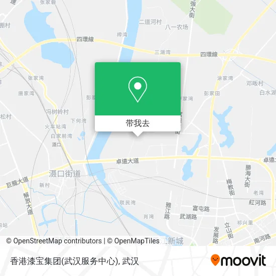 香港漆宝集团(武汉服务中心)地图