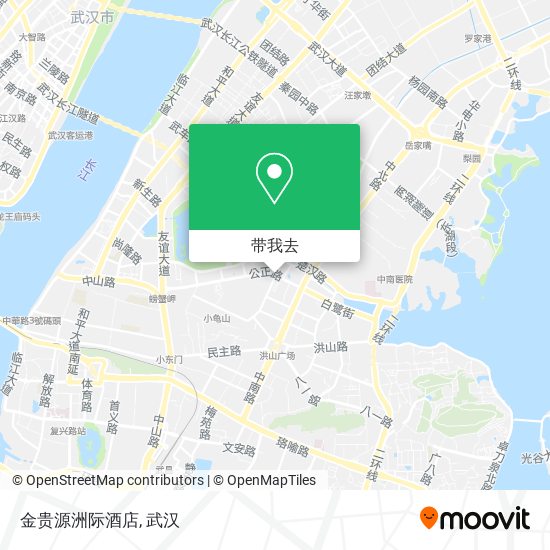 金贵源洲际酒店地图