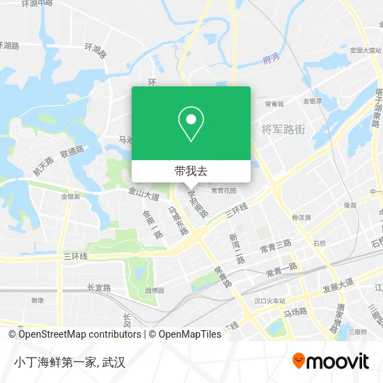 小丁海鲜第一家地图
