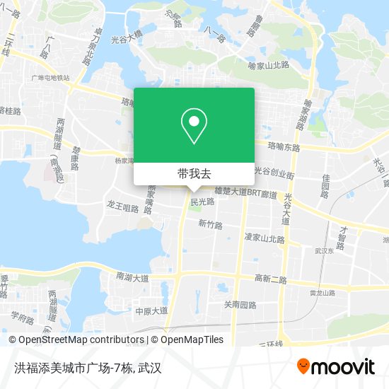 洪福添美城市广场-7栋地图