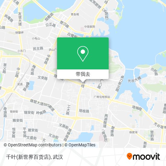 千叶(新世界百货店)地图