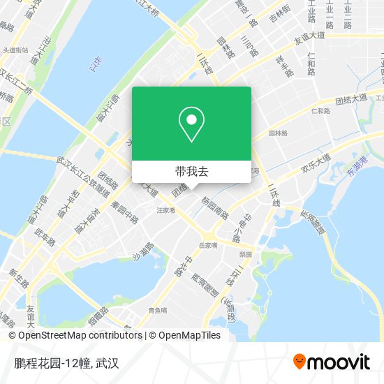 鹏程花园-12幢地图