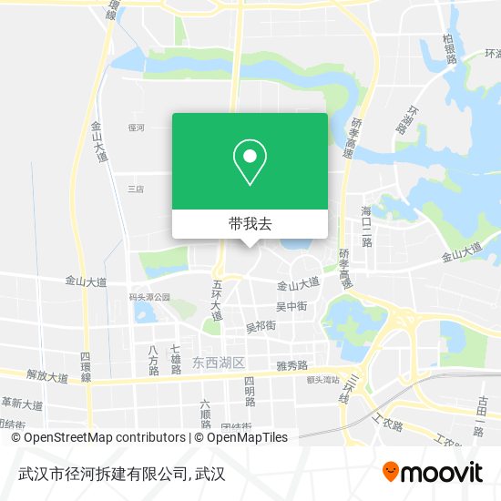 武汉市径河拆建有限公司地图