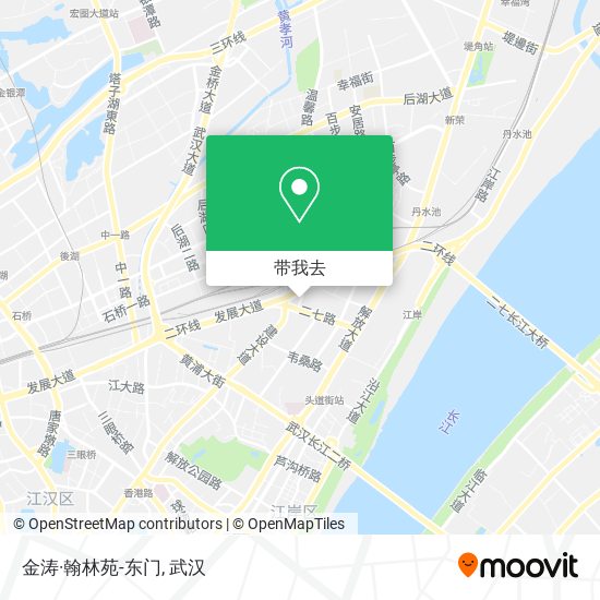 金涛·翰林苑-东门地图