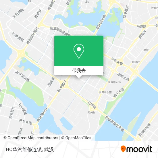 HQ华汽维修连锁地图