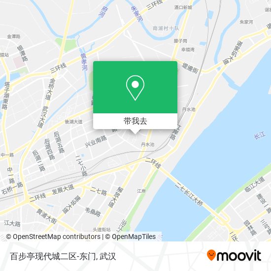 百步亭现代城二区-东门地图