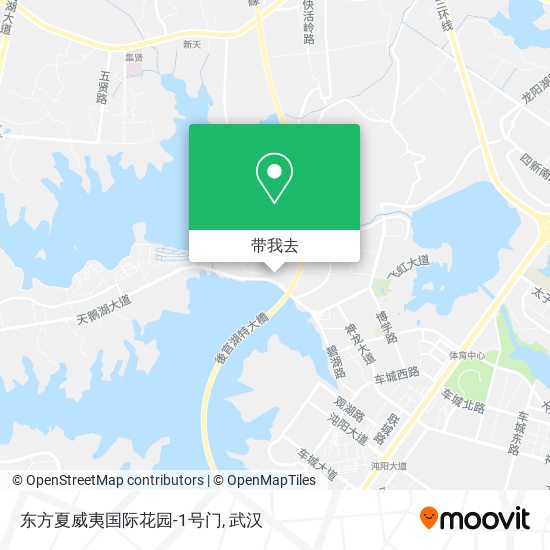东方夏威夷国际花园-1号门地图