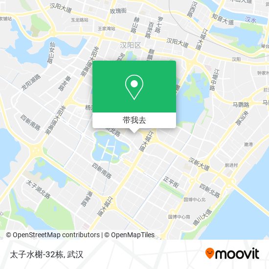 太子水榭-32栋地图