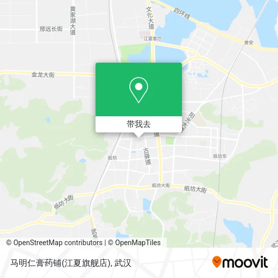 马明仁膏药铺(江夏旗舰店)地图