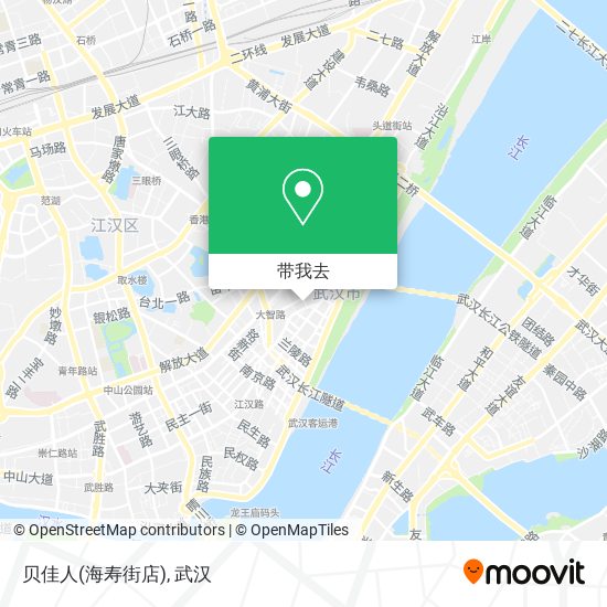 贝佳人(海寿街店)地图