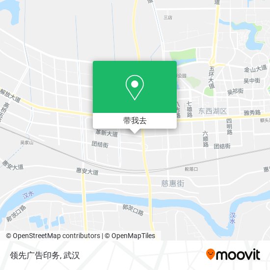 领先广告印务地图