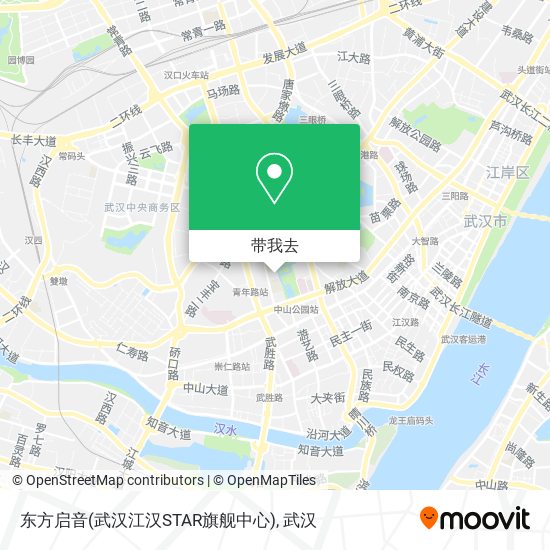 东方启音(武汉江汉STAR旗舰中心)地图