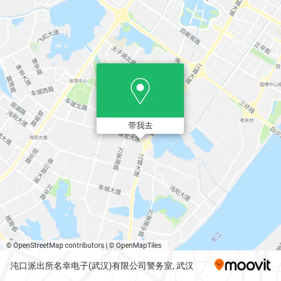 沌口派出所名幸电子(武汉)有限公司警务室地图