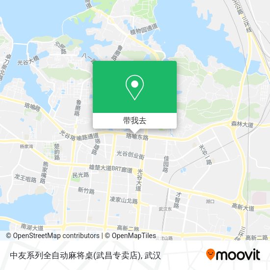 中友系列全自动麻将桌(武昌专卖店)地图
