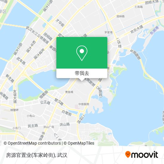 房源官置业(车家岭街)地图