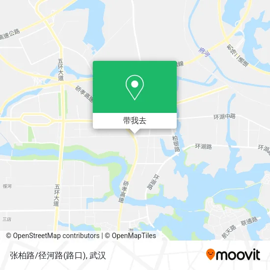 张柏路/径河路(路口)地图