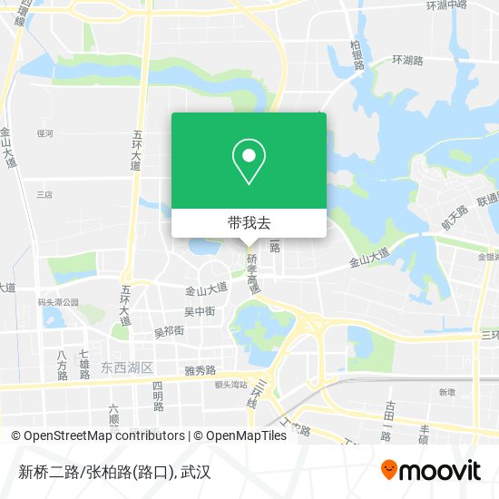 新桥二路/张柏路(路口)地图