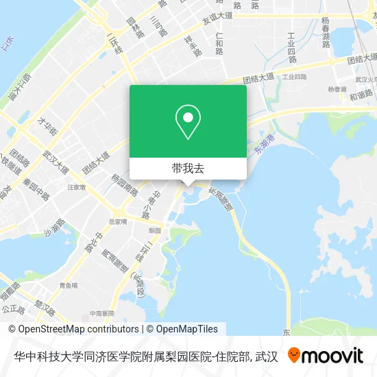 华中科技大学同济医学院附属梨园医院-住院部地图