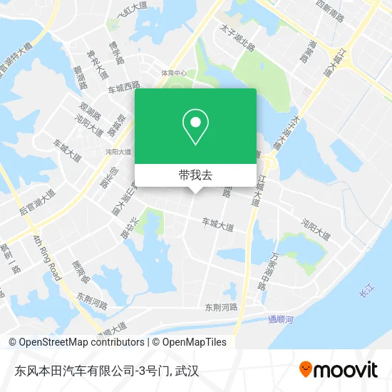 东风本田汽车有限公司-3号门地图
