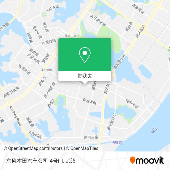 东风本田汽车公司-4号门地图