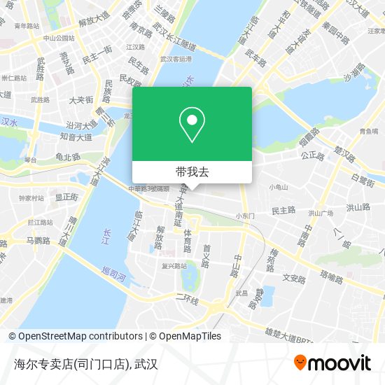 海尔专卖店(司门口店)地图