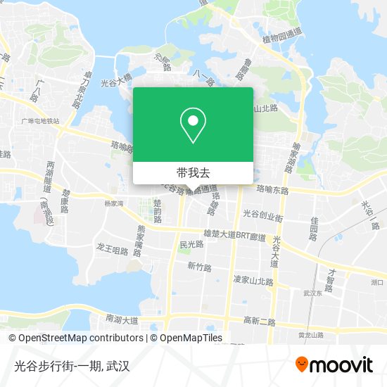 光谷步行街-一期地图
