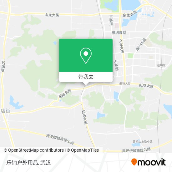 乐钓户外用品地图