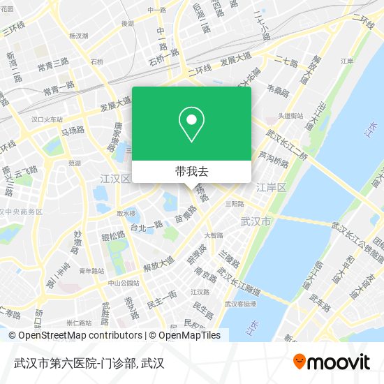 武汉市第六医院-门诊部地图