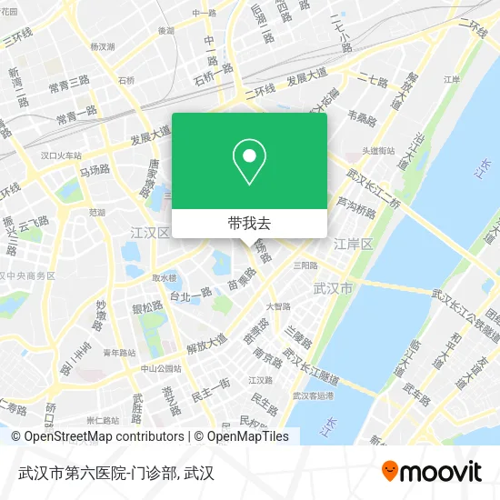 武汉市第六医院-门诊部地图