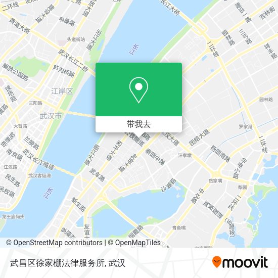 武昌区徐家棚法律服务所地图