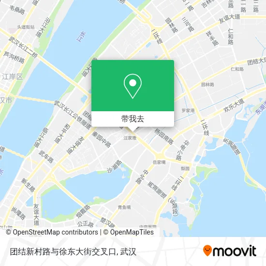 团结新村路与徐东大街交叉口地图