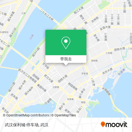 武汉保利城-停车场地图